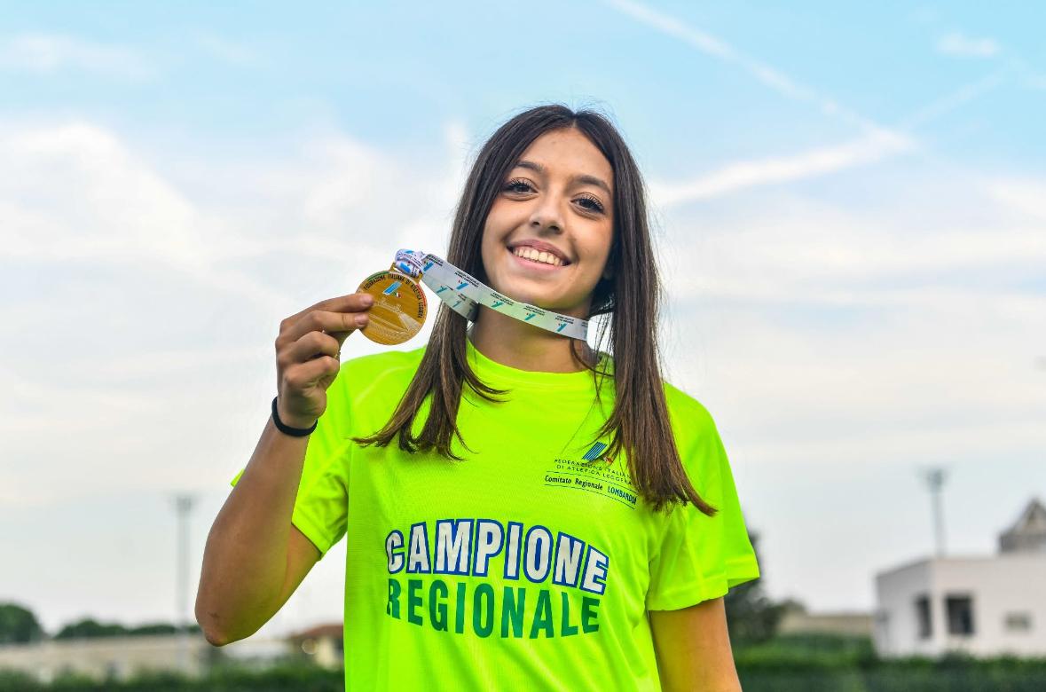 Edì Viganò trionfa nel Salto Triplo: è campionessa regionale!